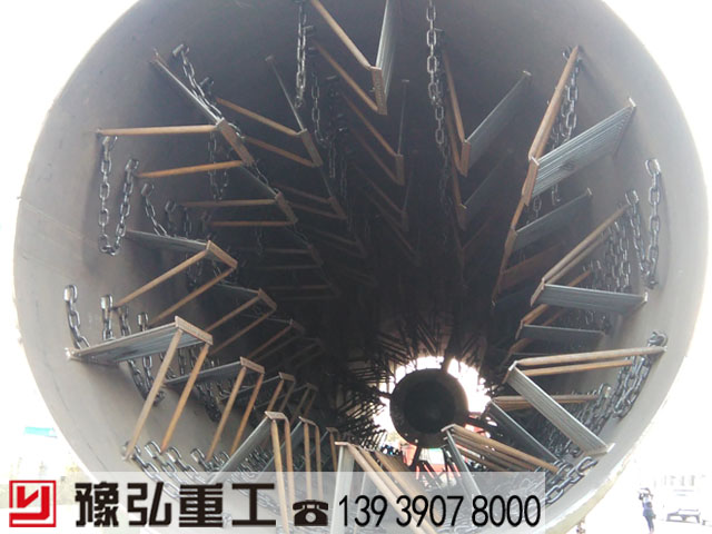 煤泥干燥機內部構造